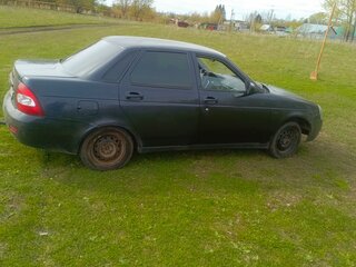 2008 Lada (ВАЗ) Priora I, чёрный, 130000 рублей, вид 2