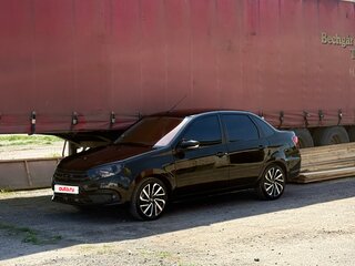2024 Lada (ВАЗ) Granta I Рестайлинг, чёрный, 900000 рублей, вид 2