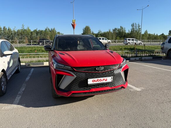2024 Geely Coolray I Рестайлинг, красный, 1720000 рублей