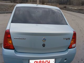 2009 Renault Logan I, зелёный, 370000 рублей, вид 3