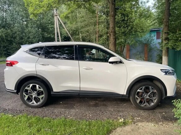 2023 Haval F7 I Рестайлинг, белый - вид 2