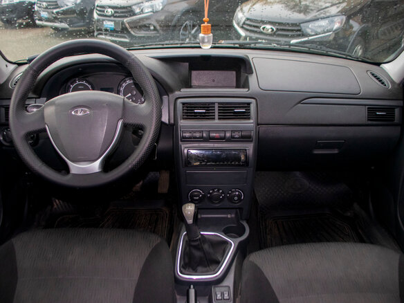 2016 Lada (ВАЗ) Priora I Рестайлинг, серый, 599000 рублей - вид 9