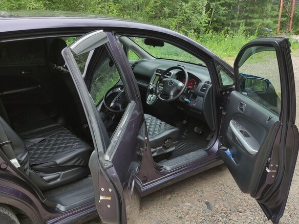2005 Honda Stream I Рестайлинг, фиолетовый, 530000 рублей - вид 7