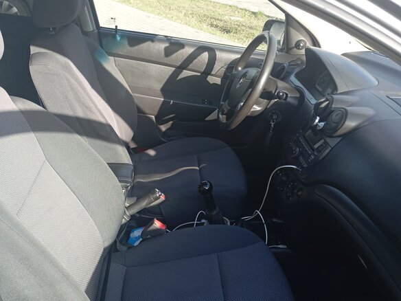 2011 Chevrolet Aveo I Рестайлинг, серый, 290000 рублей - вид 5