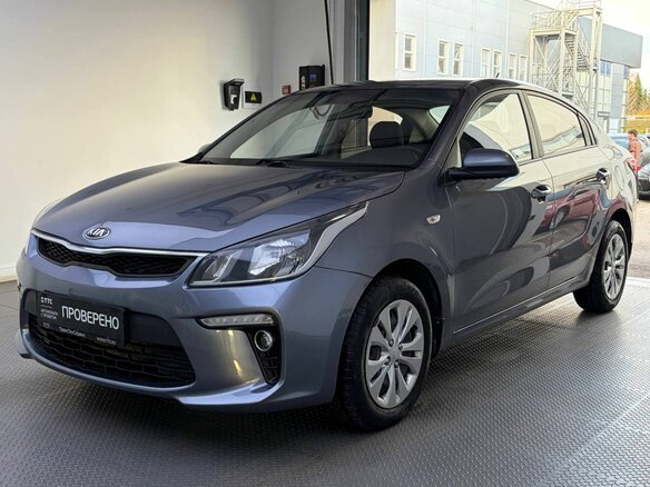 2018 Kia Rio IV, серый, 1470000 рублей