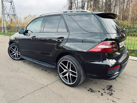 2012 Mercedes-Benz M-Класс AMG 63 AMG III (W166), чёрный, 3100000 рублей, вид 4