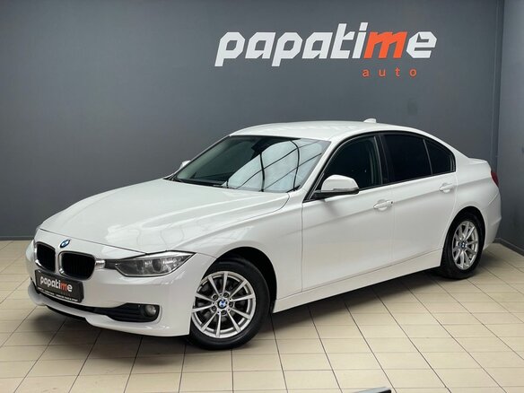 2012 BMW 3 серии 320i VI (F3x), белый, 1599000 рублей