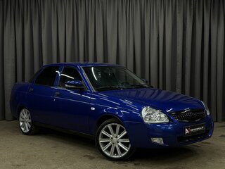2011 Lada (ВАЗ) Priora Premier I, синий, 389777 рублей, вид 4