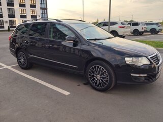 2009 Volkswagen Passat B6, чёрный, 820000 рублей, вид 2
