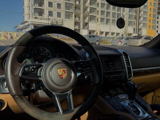 2015 Porsche Cayenne Diesel II Рестайлинг (958), синий, 4100000 рублей, вид 3