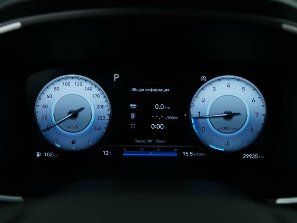 2021 Hyundai Santa Fe IV Рестайлинг, серый, 3850052 рублей - вид 27