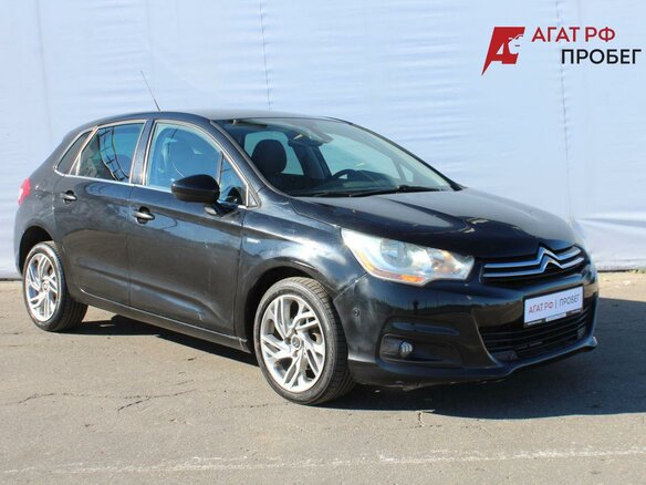 2011 Citroen C4 II, чёрный - вид 2