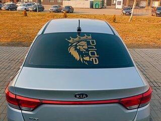2017 Kia Rio IV, серебристый, 1100000 рублей, вид 4