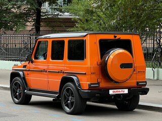 2015 Mercedes-Benz G-Класс AMG 63 AMG I (W463) Рестайлинг 2, оранжевый, 7200000 рублей, вид 3
