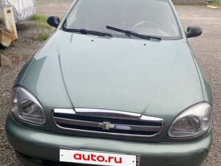 2008 Chevrolet Lanos I, зелёный, 205000 рублей, вид 1