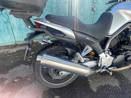 2003 Yamaha BT1100 Bulldog, серебристый, 390000 рублей, вид 3