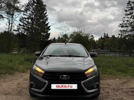 2016 Lada (ВАЗ) Vesta I, зелёный, 690000 рублей, вид 2