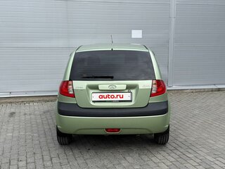 2007 Hyundai Getz I Рестайлинг, зелёный, 395000 рублей, вид 5