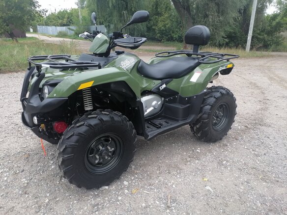 2014 Sym QuadRaider, зелёный, 399000 рублей - вид 28