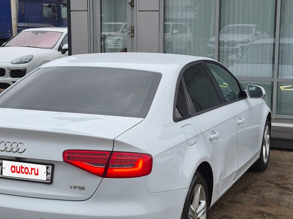 2013 Audi A4 IV (B8) Рестайлинг, белый, 1080000 рублей - вид 10
