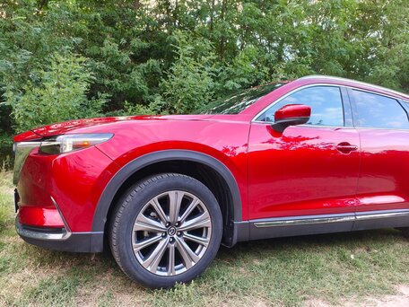 2022 Mazda CX-9 II Рестайлинг, красный, 4450000 рублей, вид 2