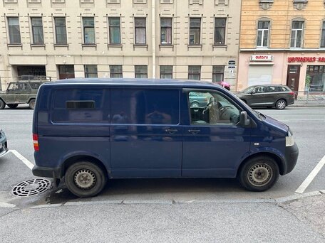 2008 Volkswagen Transporter, синий, 800000 рублей, вид 3