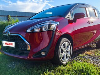 2019 Toyota Sienta II Рестайлинг, красный, 1810000 рублей, вид 1