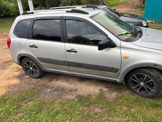 2015 Lada (ВАЗ) Kalina Cross II, серебристый, 335000 рублей, вид 4