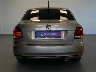 2018 Volkswagen Polo V Рестайлинг, бежевый, 1049000 рублей, вид 5
