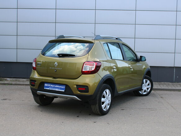 2015 Renault Sandero Stepway II, зелёный - вид 5
