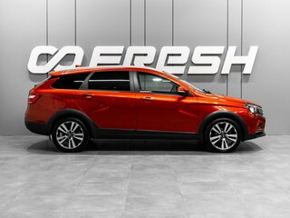 2017 Lada (ВАЗ) Vesta SW Cross I, красный, 830000 рублей, вид 5