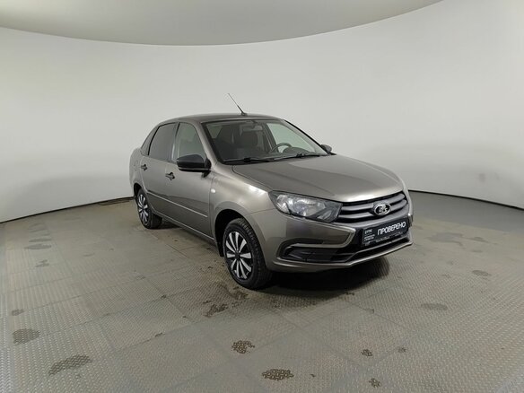 2019 Lada (ВАЗ) Granta I Рестайлинг, коричневый, 535000 рублей - вид 2