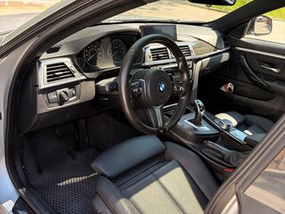 2017 BMW 4 серии Gran Coupe 430i F32/F33/F36 Рестайлинг, серебристый, 2600000 рублей, вид 3