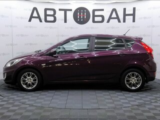 2012 Hyundai Solaris I, фиолетовый, 849000 рублей, вид 4