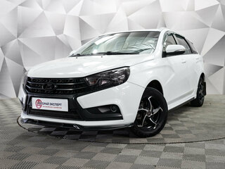 2018 Lada (ВАЗ) Vesta SW I, белый, 1049000 рублей, вид 1