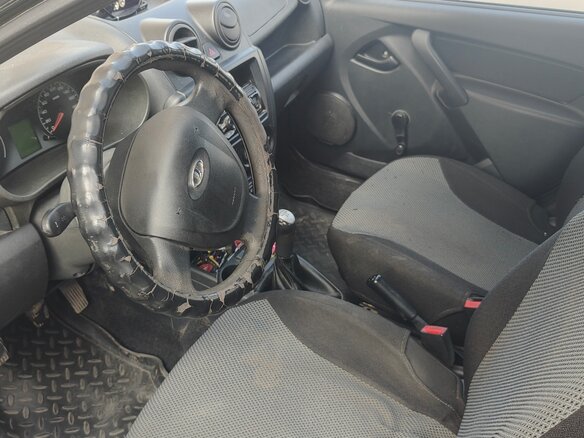 2012 Lada (ВАЗ) Granta I, серебристый, 280000 рублей - вид 7