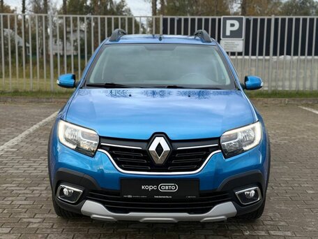 2021 Renault Sandero Stepway II Рестайлинг, синий, 1326700 рублей, вид 2