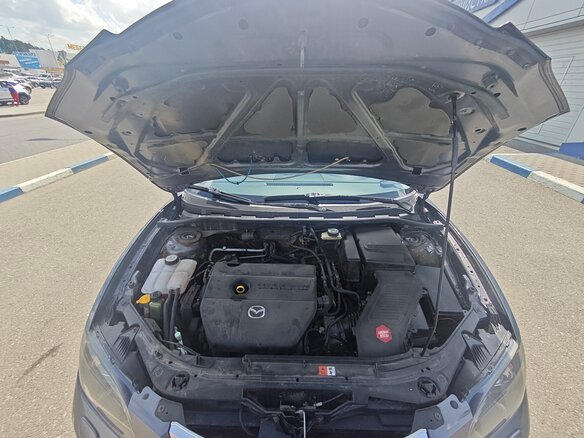 2008 Mazda 3 I (BK) Рестайлинг, серый, 550000 рублей - вид 8