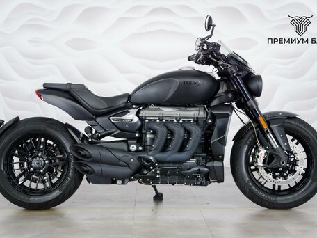 2022 Triumph Rocket 3, чёрный, 2299000 рублей, вид 1