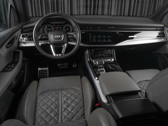 2023 Audi Q7 50 TDI II (4M) Рестайлинг, серый, 11499000 рублей - вид 14