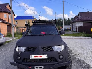 2008 Mitsubishi L200 IV, чёрный, 3490000 рублей, вид 1