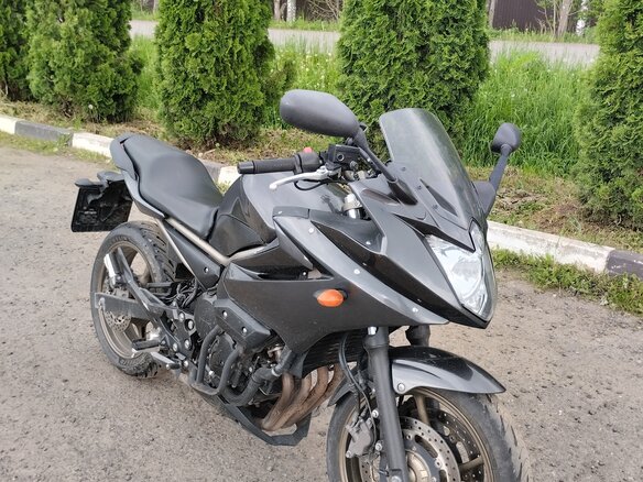 2009 Yamaha XJ6 (FZ6R), чёрный, 400000 рублей - вид 3