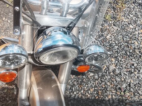 2004 Yamaha XVS1100, золотистый, 950000 рублей, вид 3
