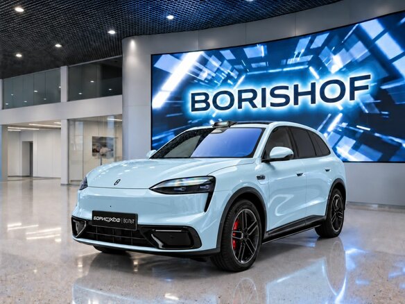 2026 Aito M6 53.4 kWh, голубой, 8427000 рублей