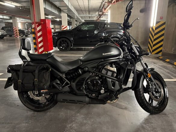 2019 Kawasaki EN650 Vulcan S, чёрный, 790000 рублей - вид 2