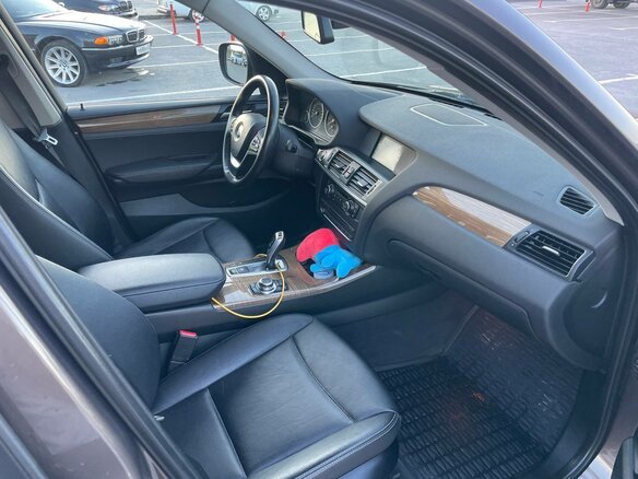 2011 BMW X3 28i xDrive II (F25), коричневый, 1650000 рублей - вид 8