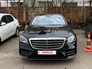 2019 Mercedes-Benz S-Класс 450 Long VI (W222, C217) Рестайлинг, чёрный, 4200000 рублей, вид 5