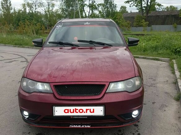 2009 Daewoo Nexia I Рестайлинг, пурпурный, 180000 рублей - вид 2