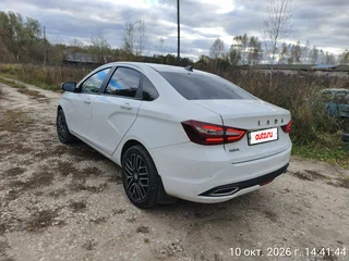 2024 Lada (ВАЗ) Vesta I Рестайлинг (NG), белый, 1300000 рублей, вид 4