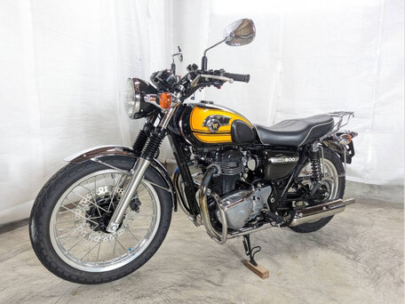 2017 Kawasaki W 800, золотистый, 680000 рублей, вид 1